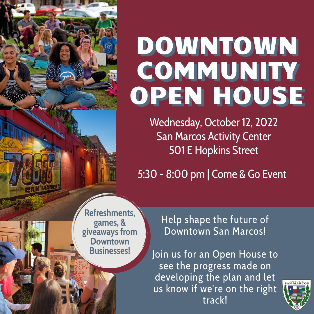 Downtown Open House 10/12